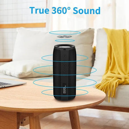 Portable,Waterproof,Wireless Speakers,Dual Pairing, Bluetooth 5.0,Loud Stereo,Booming Bass,1500 Mins Playtime for Home Party